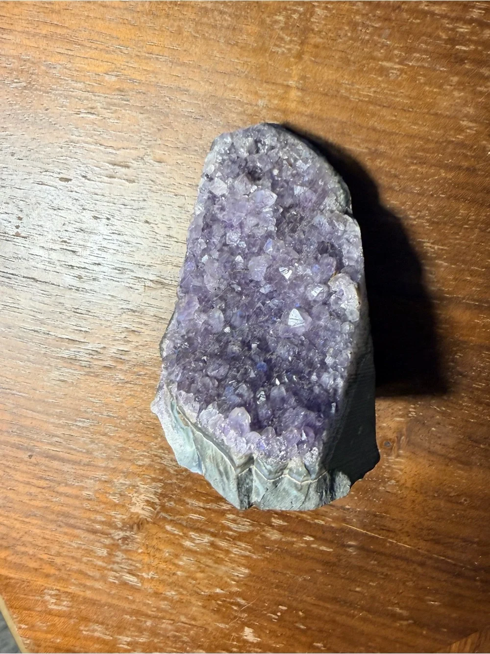 Natural Amethyst Crystal Display Piece - Purple